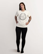 Three Hares Black Print T-shirt